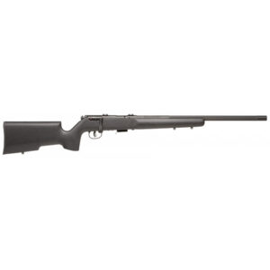Savage Mark II TR .22 LR rifle with 22-inch heavy fluted barrel and black tactical hardwood stock