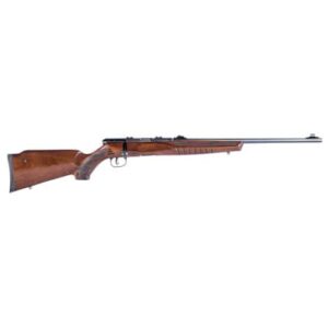 Savage B22 Magnum G 22 WMR 21 inch hardwood stock bolt-action rifle