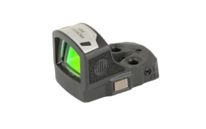 Sig Sauer ROMEO-RS Compact 1x 24mm red dot optic, circle+dot reticle, black finish
