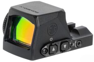 Sig Sauer ROMEO-X Pro 1x24mm circle-dot reflex sight in black with DeltaPoint Pro footprint