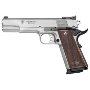 Smith & Wesson 1911 Performance Center Pro 178047 9mm 5in stainless wood grips