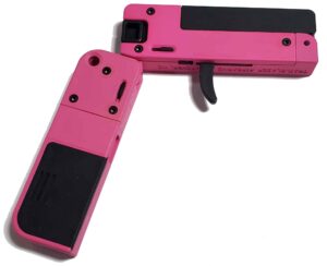 Trailblazer Lifecard 22LR folding pistol Prison Pink closed view