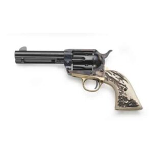 Taylors and Company 1873 Cattleman Pietta .45 Long Colt 4.75-inch single-action revolver with imitation stag grip