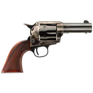 Taylors and Company TF Uberti 1873 Runnin Iron Cattleman .45 LC 3.5in blued revolver with checkered walnut grip