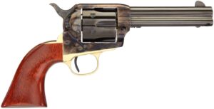 Taylors and Company 1873 Ranch Hand Deluxe .45 LC 4.75 in blued barrel case-hardened frame walnut grip