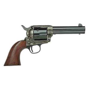 Taylors and Company 1873 Cattleman 45 Colt 4.75 inch blued revolver with walnut navy-style grip