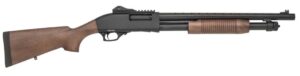 Tokarev TX3 pump-action shotgun with 18.5 inch barrel and black tactical stock