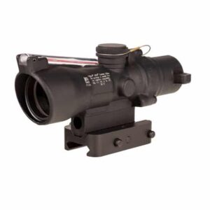 Trijicon ACOG 3x24 Red Horseshoe/Dot riflescope with Q-LOC mount, matte black finish