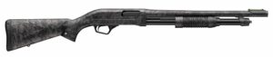 Winchester SXP Defender 20 gauge 18 inch forged carbon pump shotgun side view