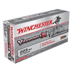 WIN VARMINT X 223REM 40GR POLY TIP 20/10