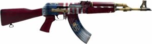 Zastava ZPAP M70 limited edition Cerakote 7.62x39 AK rifle side view