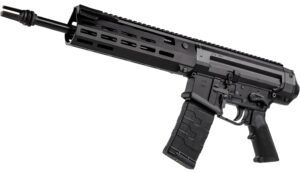 Zenith ZF-56 5.56 14.5 inch AR-style pistol in black with full-length Picatinny rail