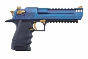 Magnum Research Desert Eagle L6 .357 Magnum Carbo Blue slide Black frame Picatinny rail