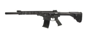 Derya DY12 12 Gauge semi-automatic shotgun 18 inch threaded barrel black adjustable stock