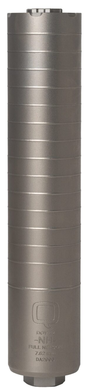 Q LLC Full Nelson 7.62 titanium direct-thread suppressor, 9-inch, 5/8x24
