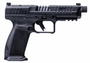 Canik METE SFT Pro 9mm pistol black polymer frame threaded fluted barrel