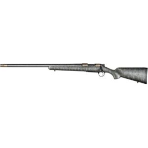 Christensen Arms Ridgeline left-hand rifle 28 Nosler 26-inch bronze barrel green stock