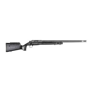 Christensen Arms ELR 6.5mm Creedmoor 26in carbon fiber-wrapped barrel rifle, Black Nitride receiver, black/gray stock