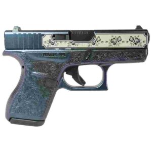 Glock 42 Glock & Roses Mongoose Purple .380 ACP compact handgun
