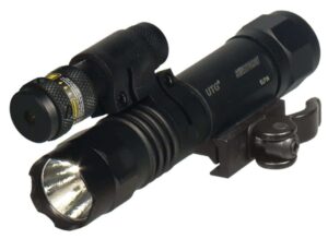 Leapers LED tactical red laser flashlight combo on rail mount