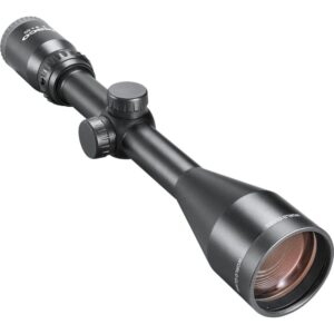 Tasco World Class 3-9x50mm rifle scope in black with Weaver rings