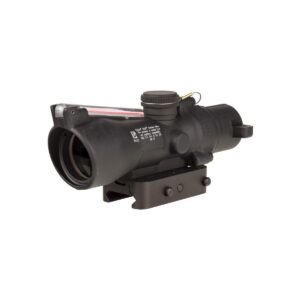 Trijicon ACOG 3x24 compact low riflescope with red horseshoe/dot illuminated reticle