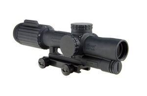 Trijicon VCOG 1-6x24mm matte black 30mm tube illuminated green segmented circle/crosshair riflescope