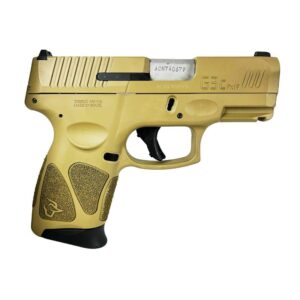 Taurus G3C 9mm Luger compact handgun with 3.2 inch barrel in FDE
