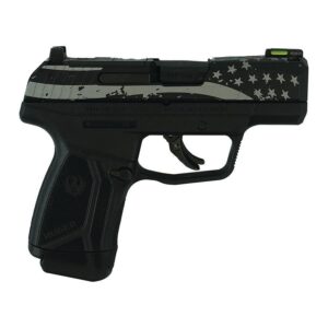 Ruger Max-9 Pro Optic Ready Handgun 9mm 3.2 inch barrel 12rd magazine Flag Engraved