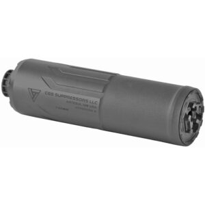 CGS Hyperion K 7.62x39 titanium suppressor 6.37 inch black anodized