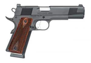 Rock River Arms ROCK RVR 1911 CARRY 5-inch 9 MM pistol with wood grips