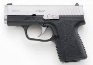 Kahr CM9 CM9093 9mm pistol matte stainless slide black polymer frame