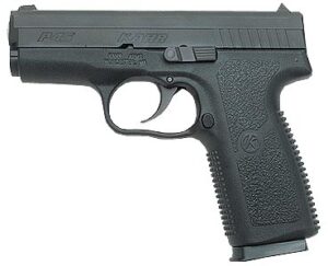 Kahr P45 .45 ACP pistol with blackened stainless slide and black polymer frame