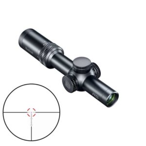 Bushnell R5 1-6x24 scope with Illuminated DD2-QA reticle in black finish