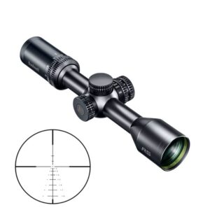 Bushnell Trophy R5 3-9x50 illuminated rifle scope in black with DOA-LRH800 reticle