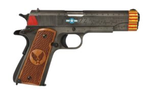 Auto-Ordnance Red Tails 1911 .45 ACP 5-inch barrel with custom hardwood grips