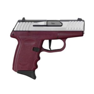 SCCY DVG-1 9mm crimson red pistol with 3.10 inch barrel