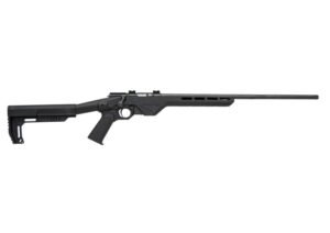 Citadel Trakr bolt-action rifle 21 inch blued threaded barrel with black synthetic stock