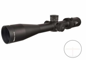 Trijicon Credo 2.5-15x42 matte black riflescope with illuminated MRAD center dot