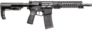 POF USA Renegade+ DI SBR 10.5 inch 5.56 NATO black with Renegade rail and Mission First Tactical stock