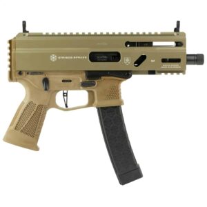 Grand Power Stribog SP9A3S 9mm FDE pistol side view