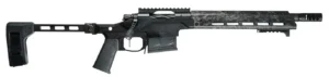 Christensen Arms MPP 6.5 Creedmoor 12.5 inch carbon fiber wrapped barrel with SB Tactical folding brace, black chassis
