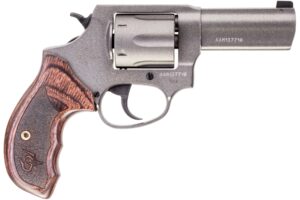 Taurus Defender 856 revolver 3-inch barrel Altamont wood grips tungsten finish