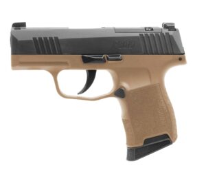 Sig Sauer P365X 9mm coyote tan optic-ready 3.1 inch barrel