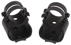 WEAVER RINGS SEE-THRU STEEL - LOCK 1" REM 7400/7600 MATTE