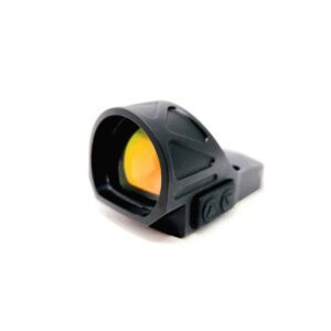 Gideon Optics Omega 1x27mm SRO-compatible red circle dot sight in black