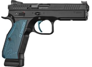 CZ Shadow 2 Optic-Ready 9mm 4.89 in barrel black frame blue grips 3x19rd