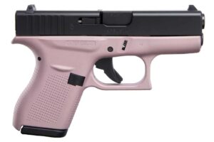 Apollo Custom GLK 42 .380 6-round pink and black compact semi-automatic pistol