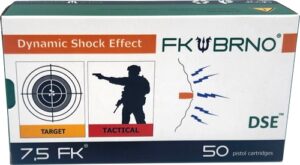 FK BRNO 7.5 F9 101GR FLAT NOSE - 50RDS PER BOX LEAD FREE 12BXCS