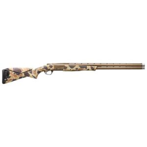 Browning Cynergy Wicked Wing 12 Gauge shotgun in Burnt Bronze Cerakote with Vintage Tan camo stock, right-hand